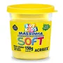 Massa De Modelar 150g Amarelo Limão Soft Acrilex