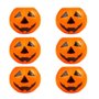 Mini Caldeirão Abóbora com 6 Halloween Bazar Importadora