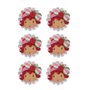 Mini Carinha Decoração Moranguinho Baby Pacote com 6 Unidades Piffer