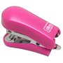 Mini Grampeador de Mesa Metálico 15fls G101 Rosa Tilibra
