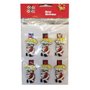 Pregador Natalino 5cm 6 Uni Papai Noel Paraquedas Matsumoto