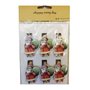 Pregador Natalino 5cm 6 Uni Papai Noel Presentes Matsumoto