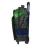 Mochila Com Rodas Batman Preta/Verde/Azul Xeryus