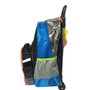 Mochila Com Rodas Hot Whells Mais Lancheira Azul Sestini
