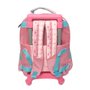 Mochila Com Rodas Sereia Sweet Queen Rosa Clio Style