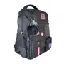 Mochila Escolar Grande Sem Rodas Rebecca Bonbon Preta - Ref. RB24547 Clio