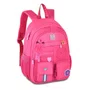 Mochila Escolar Sem Roda Rosa Roxa ou Preta Pequena Rebecca Bonbon Ref. RB24546 Clio