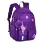 Mochila Escolar Sem Roda Rosa Roxa ou Preta Pequena Rebecca Bonbon Ref. RB24546 Clio