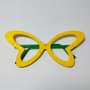 Óculos Borboleta Verde e Amarelo com 10 Unidades Copa Rasul