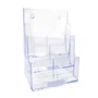 Organizador Triplo Office Cristal Ref 10170032 Maxcril