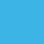 Papel Bala Seda Azul Claro Largo com 50 Folhas