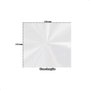 Papel Celofane para Balas 15x17cm com 100 Folhas