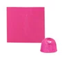 Papel Chumbo 12x12cm Pink C/ 300un Cromus