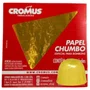 Papel Chumbo Ouro 8cm x 7,8cm 300 Unidades Cromus
