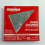 Papel Chumbo Prata 10Cm X 9,7Cm 300 Unidades Cromus