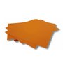 Papel Color Laranja A-4 180g 50fls Usapel