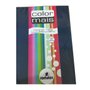 Papel Color Mais Azul Marinho 180g Romitec C/ 25 Fls