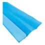 Papel Crepom Azul Piscina 48cmx2m Art Floc