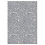 Papel Gliter Prata A-4 180g Off Paper C/ 05 Fls