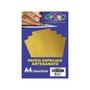 Papel Lamicote Ouro A-4 250g C/ 10 Folhas Off Paper