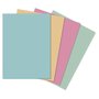Papel Sulfite A-4 Colorido 4 Cores C/100 Fls Janda