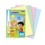 Papel Sulfite A-4 Colorido 4 Cores C/100 Fls Janda