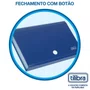 Pasta Sanfonada Plástica A4 c/ 12 Divisórias Azul Tilibra