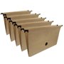 Pasta Suspensa Kraft Comum Completa 5 unidades