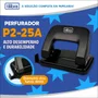 Perfurador P2-25A Até 25 Folhas Tilibra