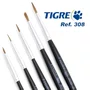 Pincel Redondo Contorno Marta  Ref 308 N. 0 Tigre