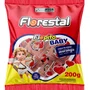 Pirulito Baby Coração Morango 50 unidades 200g Flopito Florestal