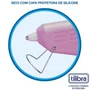 Pistola Cola Quente Fina APL 11 Rosa Tilibra