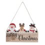 Placa de Madeira Merry Christmas Ref 1017770 Cromus
