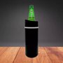 Porta Cerveja Plástica Preta 600ml Op 29140 Neoplas