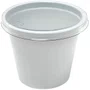 Pote 60ml Branco Com Tampa G 697 Com 20 Unidades Galvanotek