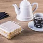 Pote Forma Um Doce Quadrada com 300ml com 10 Unidades G 655 Galvanotek