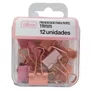 Prendedor de papel 19mm c/12 unidades Tilibra