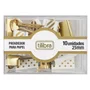 Prendedor de papel Dourado 28mm c/10 unidades Tilibra
