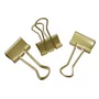 Prendedor de papel Dourado 28mm c/10 unidades Tilibra