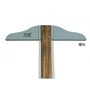 Régua T Madeira Com Base Acrílica 60 cm Trident