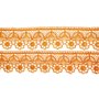 Renda Sintética Laranja 4cm Metro