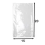 Saco Plástico Virgem 15X20 0,15 por Kg