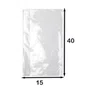 Saco Plástico Virgem 15X40 por Kg