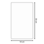 Saco Plástico Virgem 18X30 0,10 por Kg