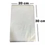 Saco Plástico Virgem 20x30 0,10 por Kg