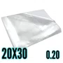 Saco Plástico Virgem 20x30 0.20 1kg