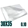 Saco Plástico Virgem 30x35 0.10 1kg