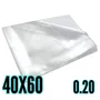 Saco Plástico Virgem 40x60 0.20 1kg