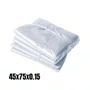 Saco Plástico Virgem 45x75x0.15 por Kg