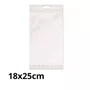 Saco PP 18x25 cm Adesivado com Solapa 100 Unidades Cromus